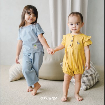 AMBYAR Last Stock MOOI ROMPER RUFFLE / NARA ROMPER ROMPER BAYI JUMPSUIT FASHION ANAK BAYI PEREMPUAN 0-24 BULAN S23