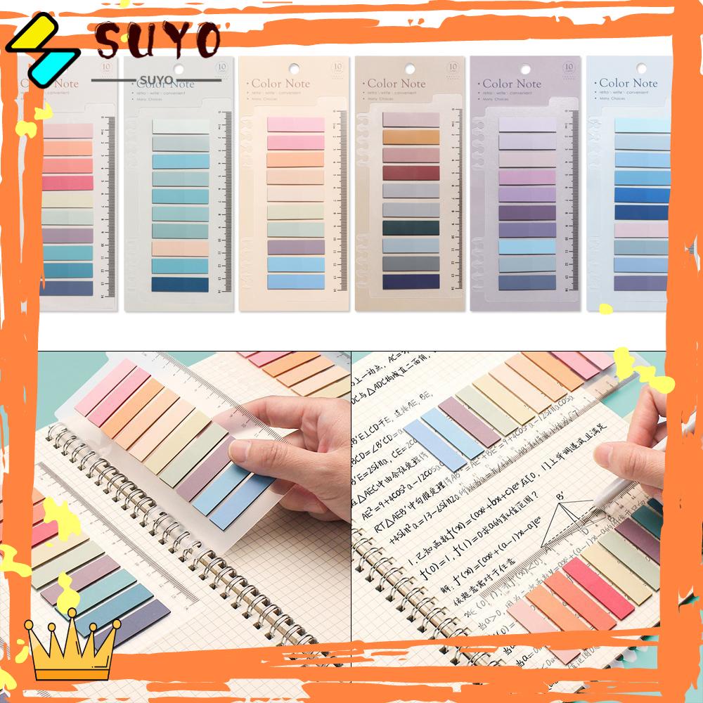 Suyo 60 / 120 / 200 Pcs Sticky Notes / Pembatas Buku Aneka Motif Dan Warna