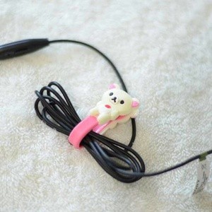 single holder rilakkuma perapi kabel rillakuma