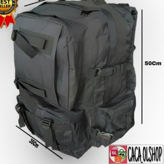 [titleawal] Termurah  Tas|Ransel Hitam Brimob Model Lebanon Besar Standar Polri