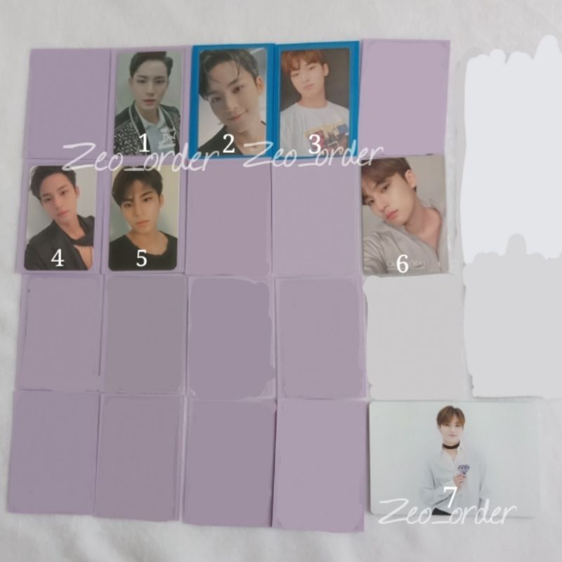 Pc (Photocard) Seventeen Svt Mingyu LD Lucky Draw M2U Gyudior, Wishdol, Carzone Melet, Hmv Thanks 24