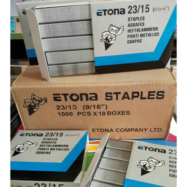 

Isi Staples Etona 23/15