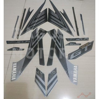 Striping List Body Xeon GT 125 2015 Hitam