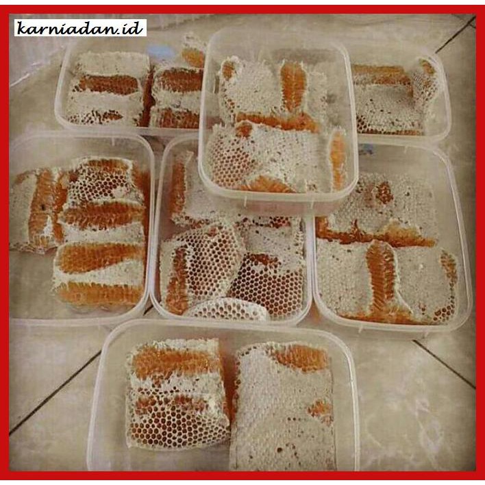 

MADU-MINUMAN- MADU + SARANG LEBAH 1/2KG GURIH|RENYAH|NIKMAT|KAYA MULTIVITAMIN|ENERGI -ASLI-BUKAN-