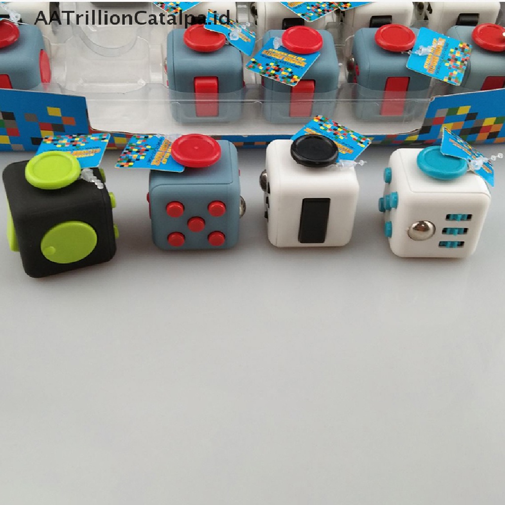 Aa Mainan Fidget Cube Puzzle Trillioncatalpa Ralix Untuk Penghilang Stress