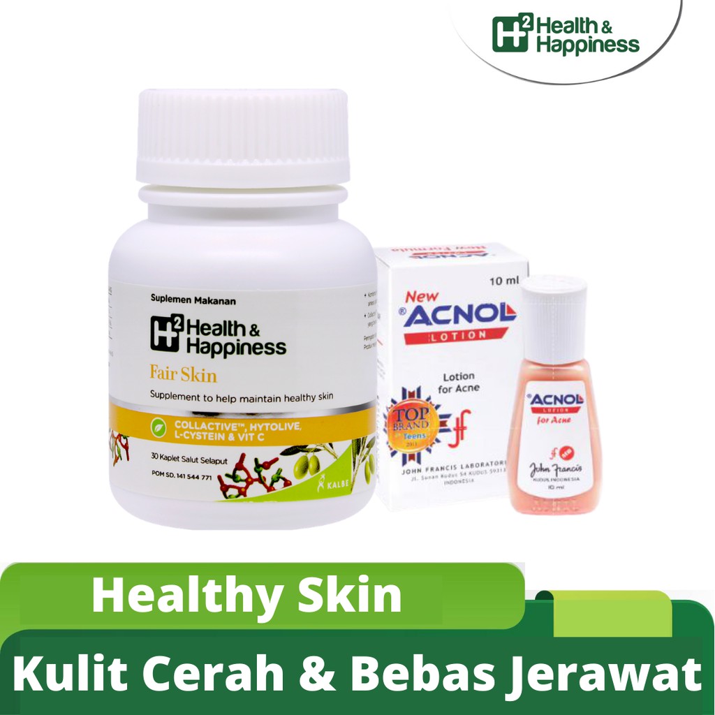 Paket H2 Fair Skin + Acnol Lotion 10 ml