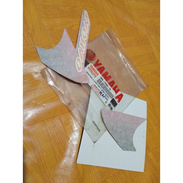 Graphic list tameng depan Yamaha Nouvo lele merah