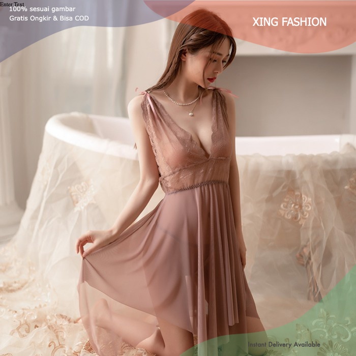 Lingerie Sexy Baju Dinas Malam Seksi Pakaian Dalam Wanita Ldp15-1