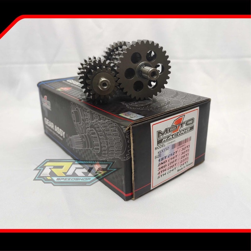 GEAR RATIO RASIO MOTO1 KLX GTX ADVENTURE TRABAS