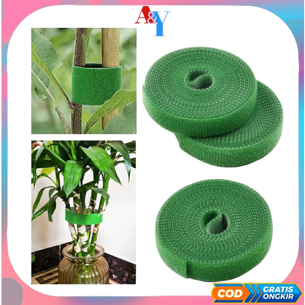 Strap Tali Sabuk Pengikat Kabel Cas/Carger Tanaman Serbaguna