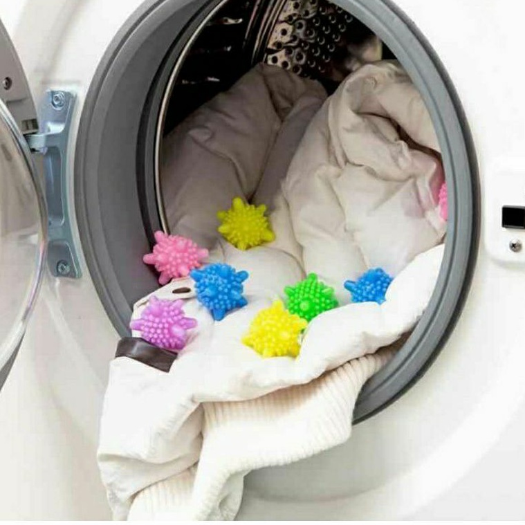 Bola Karet Mesin Cuci Washing Laundry Ball Alat Pembersih Baju