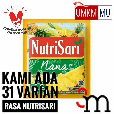 

201nhgg Nutrisari - Nanas (1 Renceng = 10 Sachet) Ds201Fs