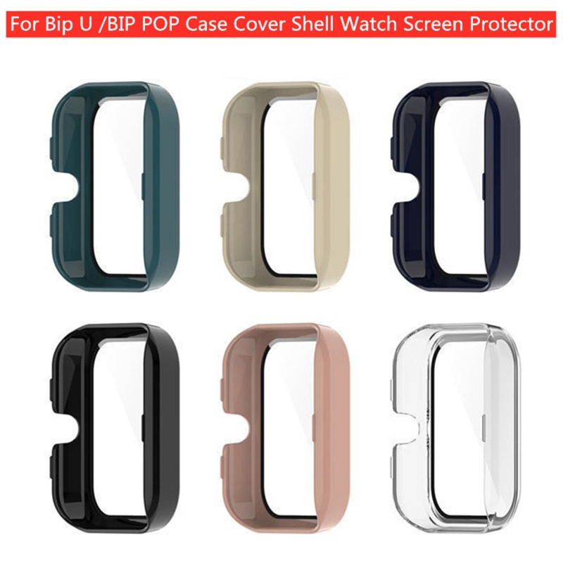 Btsg Bumper Untuk Shell Screen Protect for Case Ganti Dengan Tempered Film Untuk AmazfitB