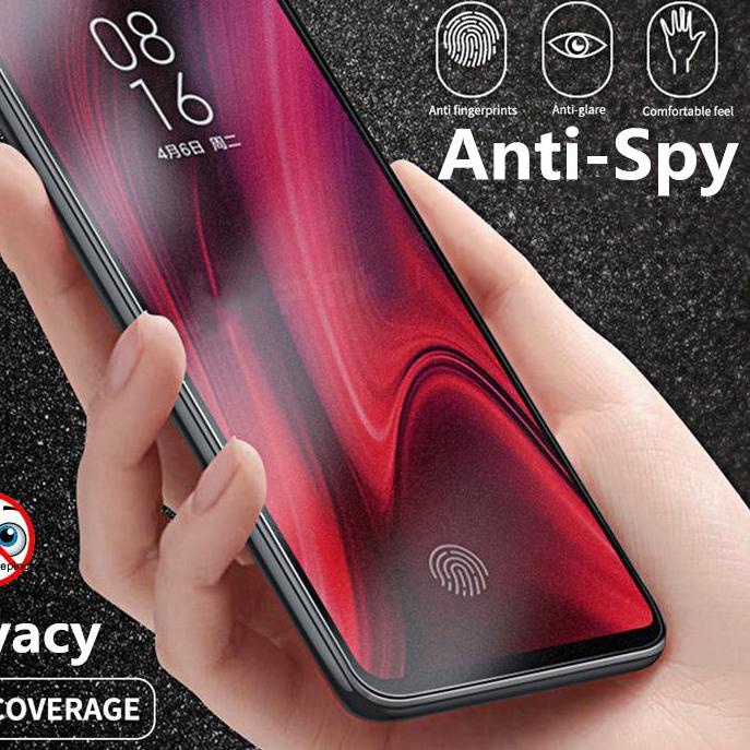 *MATTE SPY * Privacy Matte Spy Gorilla Tempered Glass tg antigores gores kaca anti privasi full laya