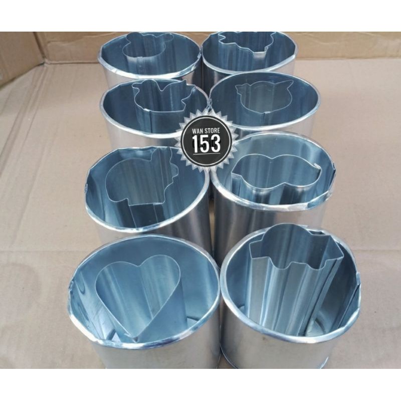 Cetakan Agar Agar Tabung/Loyang Tabung Agar