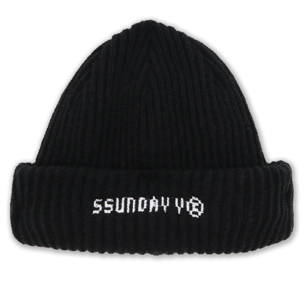 Sunday Sunday Co - Beanie - Suncheeks Beanie Black