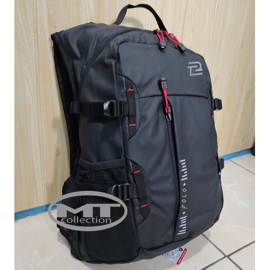 Palazzo dan Polo Light Waterproof Premium Tas Ransel Backpak Keren (Free Rain Cover)