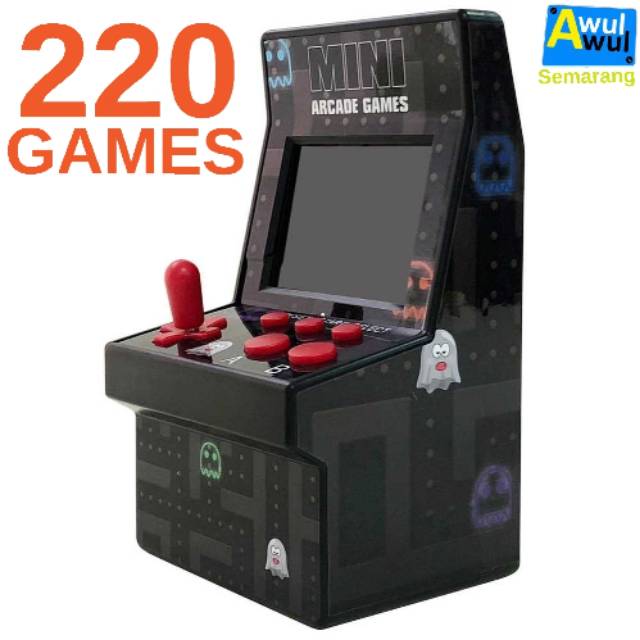 Ipega Dingdong Mini Arcade 220 GAMES Classic 16 Bit PG9095 Game Jadul