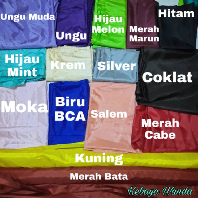 (READY) Kain Peles Habute / Kain Dekor / Peles Habutai Kahatex / Kain Abutai / Kain Furing