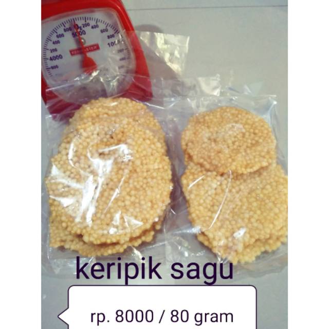 

kerupuk sagu daik lingga / makanan khas lingga / oleh - oleh khas lingga