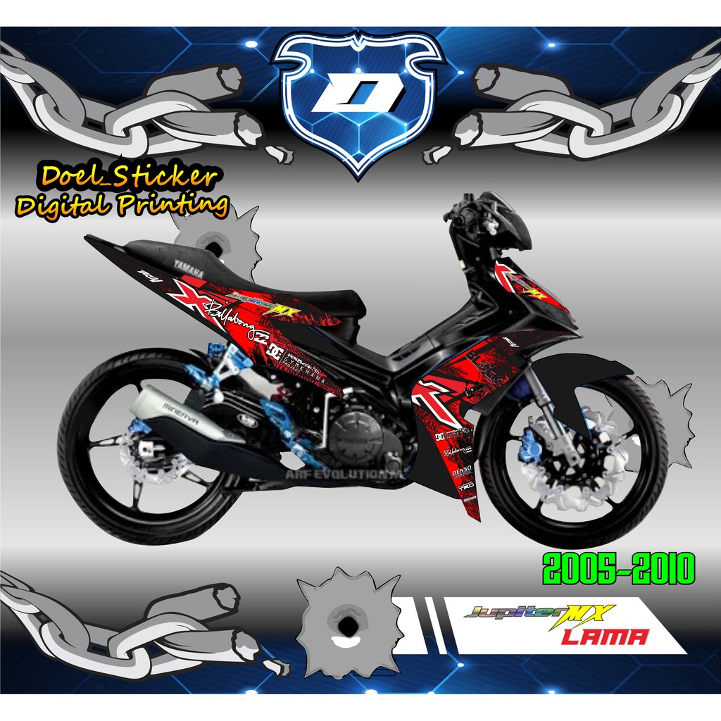 Striping JUPITER MX OLD - Sticker Striping list Variasi YAMAHA JUPITER MX OLD 001