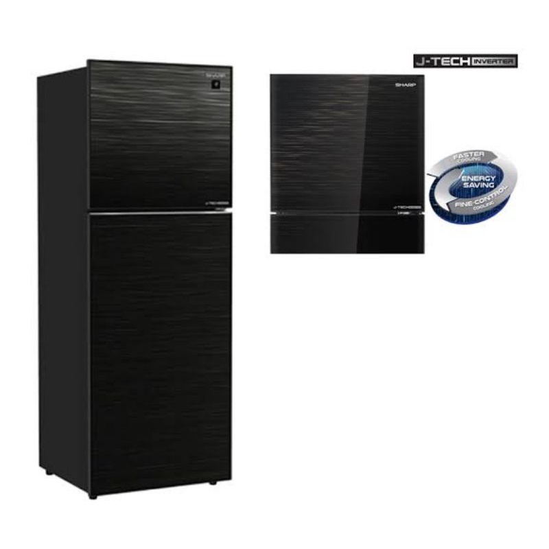 kulkas Sharp Sj-426GI-MK J-Tech inverter kulkas 2 pintu