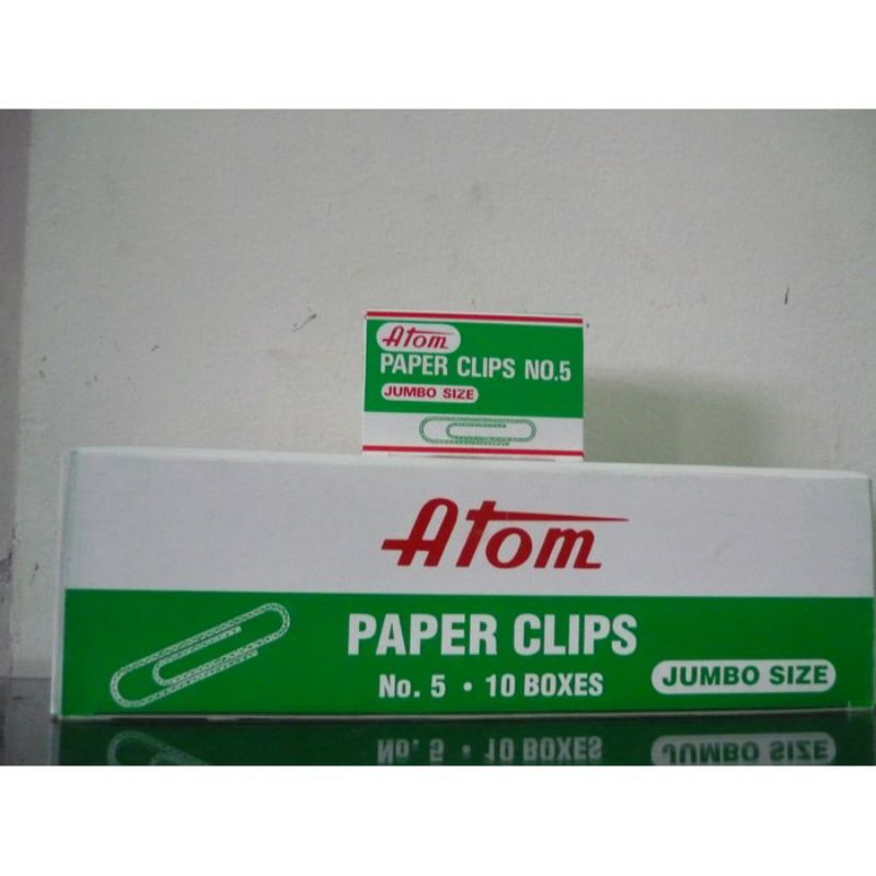 

❤ HBSM ❤ PROMO CUCI GUDANG!!! Paper Clip Atom No. 5 (Jumbo Size)