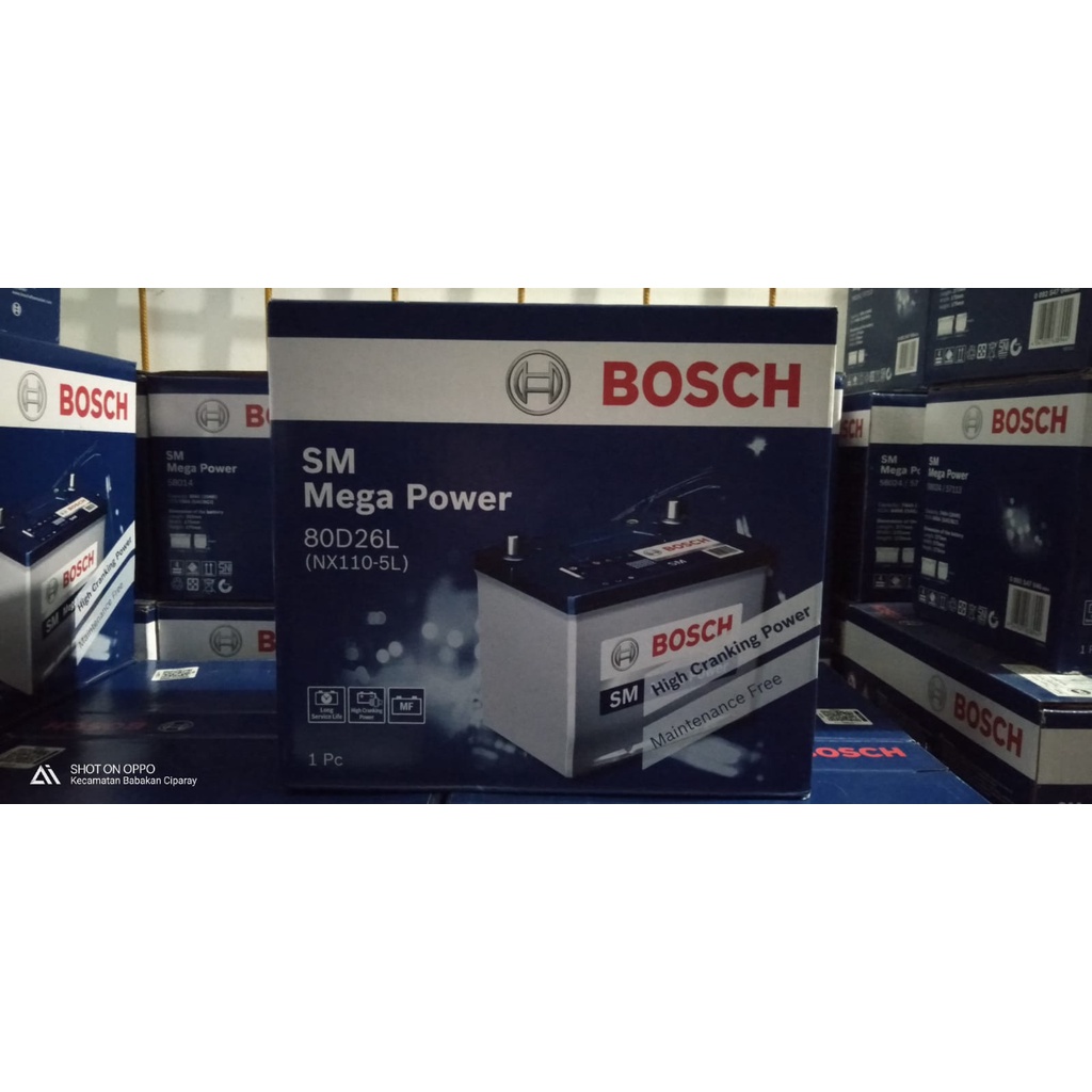 Aki Kering Mobil NX11005L - 80D26L Original Merk Bosch