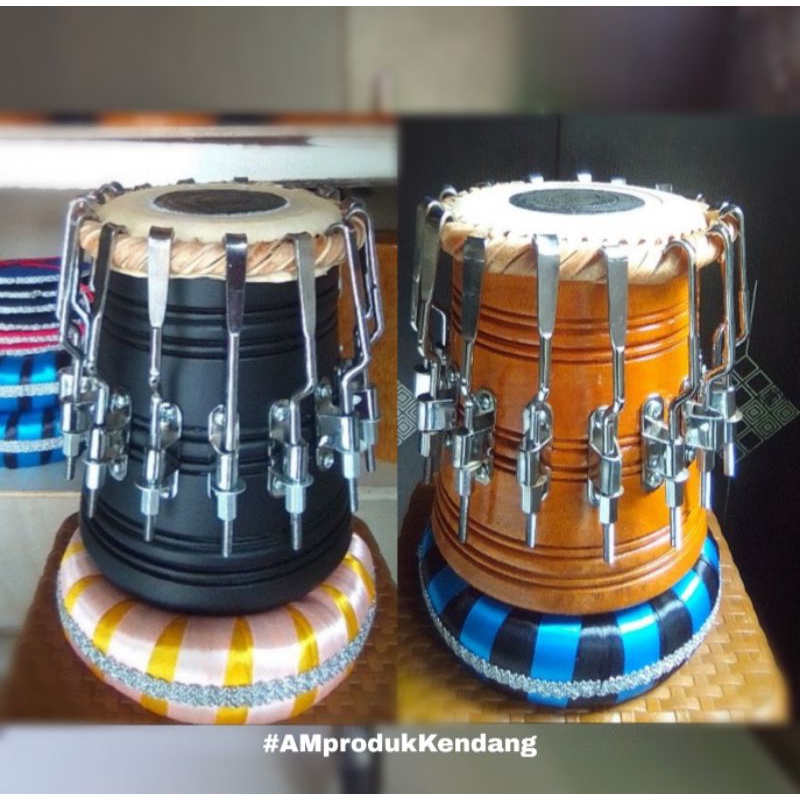 Tabla Dayan Ring Petir Full Crome/ Kayu Nangka