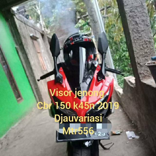 Visor jenong cbr 150R k45n 2019&2020..windshield cbr 150 k45n 2020