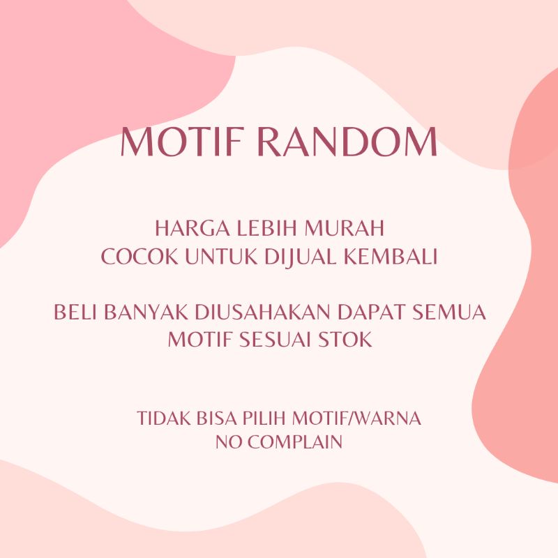 Daster Rayon Busui Habel (CSL) Panjang Semata Kaki Rayon Premium-CSL Busui Random