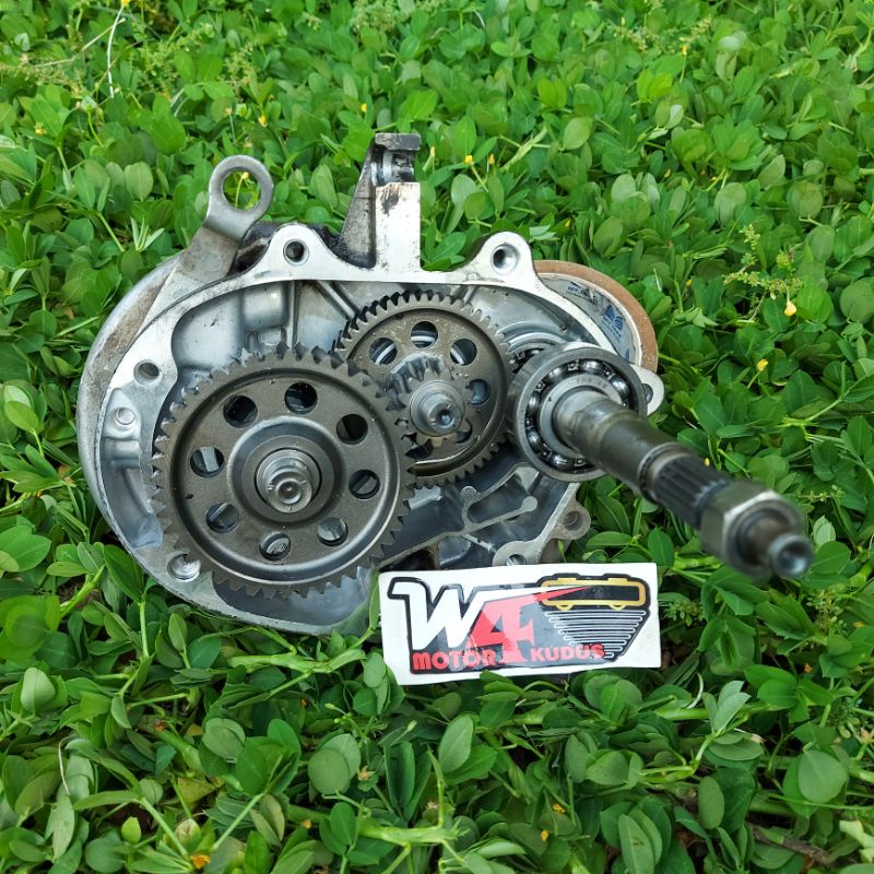 RASIO GEARBOX CRANKCASE BLOK GIGI GARDAN TRANSMISI PCX 150 CBU THAILAND BUIL UP Original
