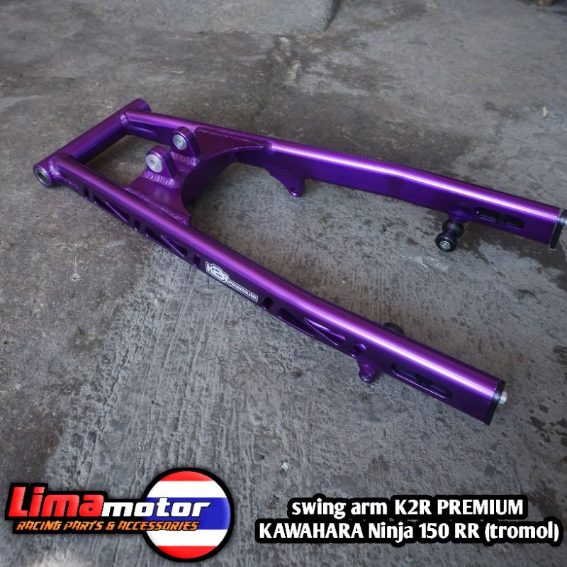 Swing arm K2R Premium KAWAHARA Ninja 150 R SS RR tromol non disc