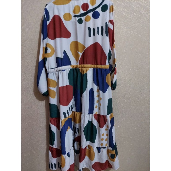 preloved tilla cardi nadjani white