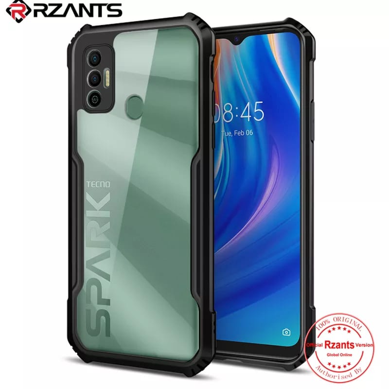 Promo Case Tecno Spark 7 / Spark 7 Pro Case Shockproof - Case Fusion Armor Shockproof Spark 7 Pro / 7Pro