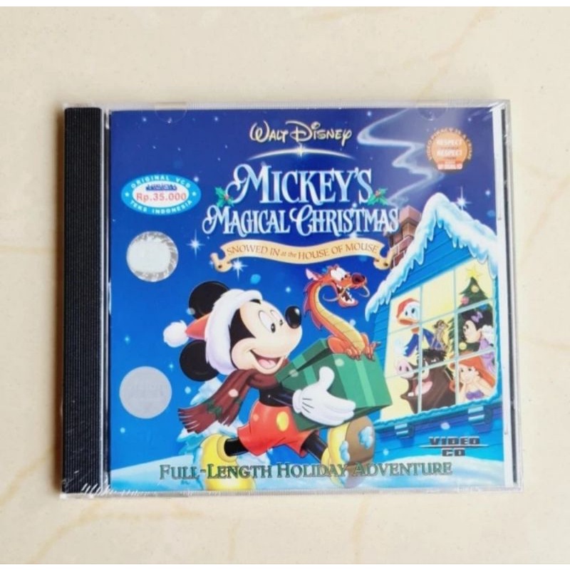 VCD Kartun Disney Original-Mickey Magical Christmas