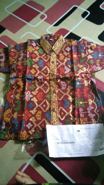 280 Marun Couple Kemeja Batik,anak 2- 4 Thn/ 5 - 12 Thn /dewasa Xxl