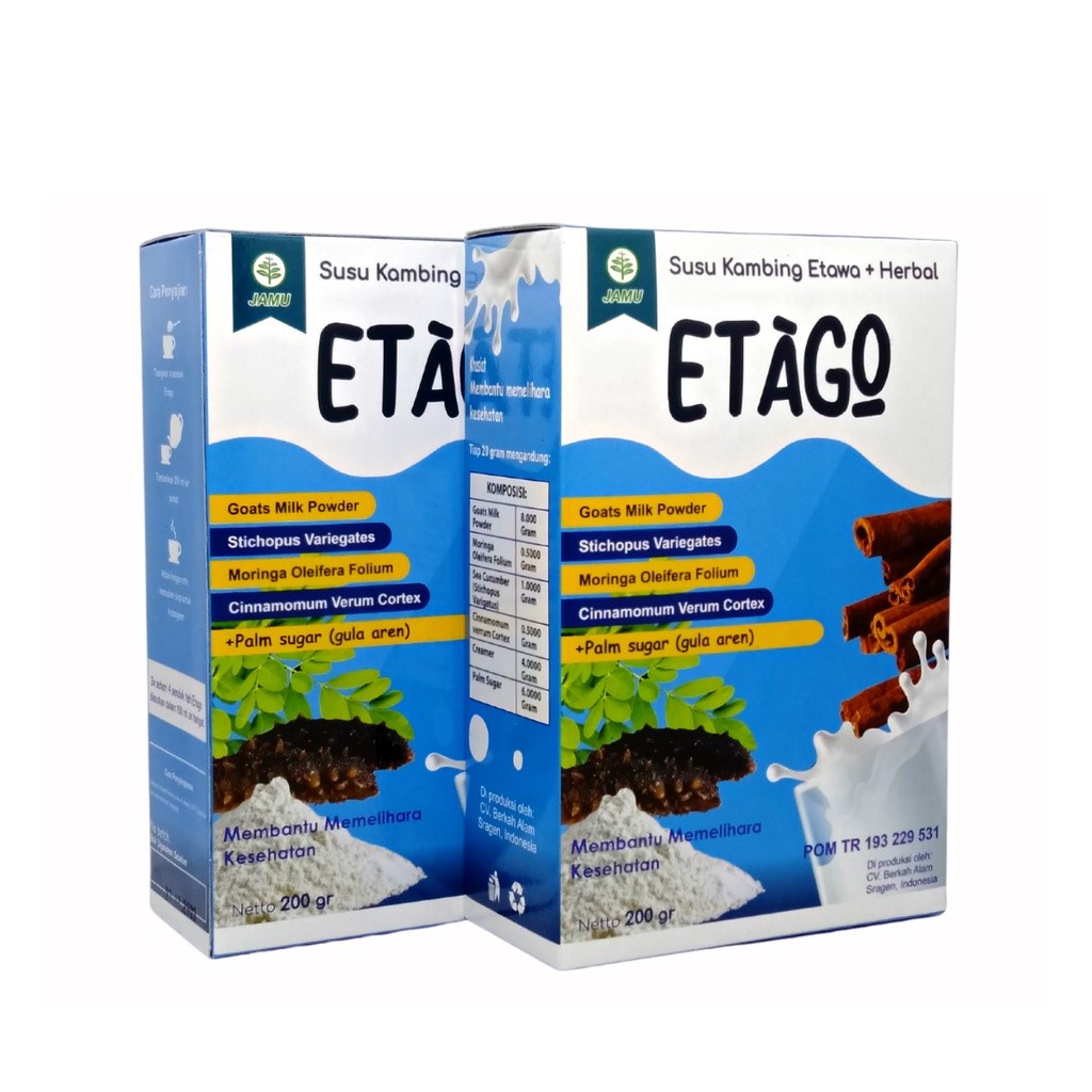 

Susu kambing etawa plus rempah herbal ETAGO 200gram