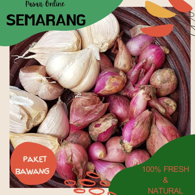 

Paket Bawang Merah Dan Bawang Putih / Fresh / Super Kering / Bumbu Masakan / Bumbu dapur / Murah
