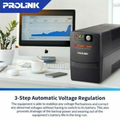 UPS PROLiNK PRO2000SFCU Super Fast Charging Line Interactive UPS 2000VA