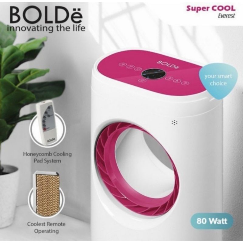 Air Cooler BOLDe Super Cool EVEREST AC Portable AC Mini 80 Watt