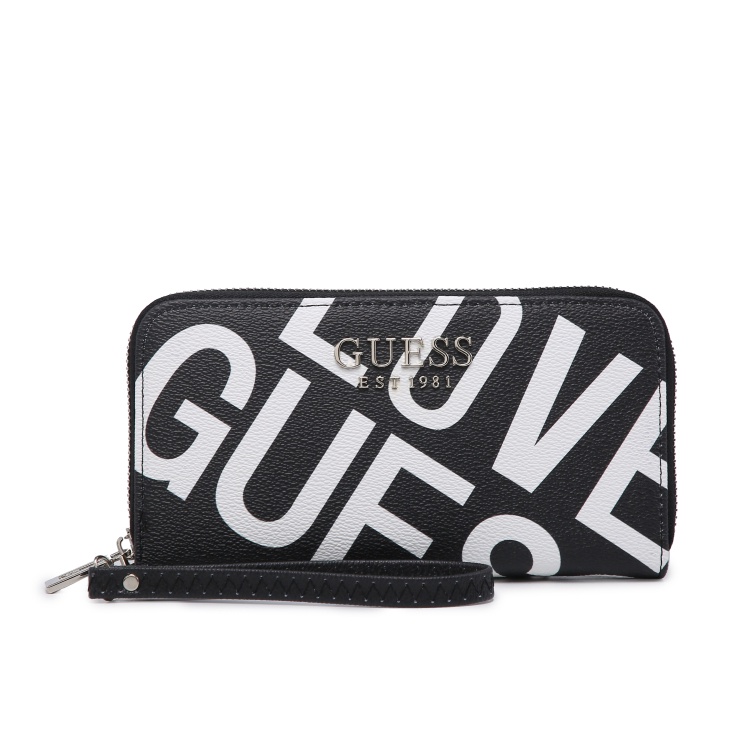 PGBAGS-DOMPET WANITA IMPORT *GUESS* LONG  WALLET ZIP WILDER PURSE/PREMIUM#900835