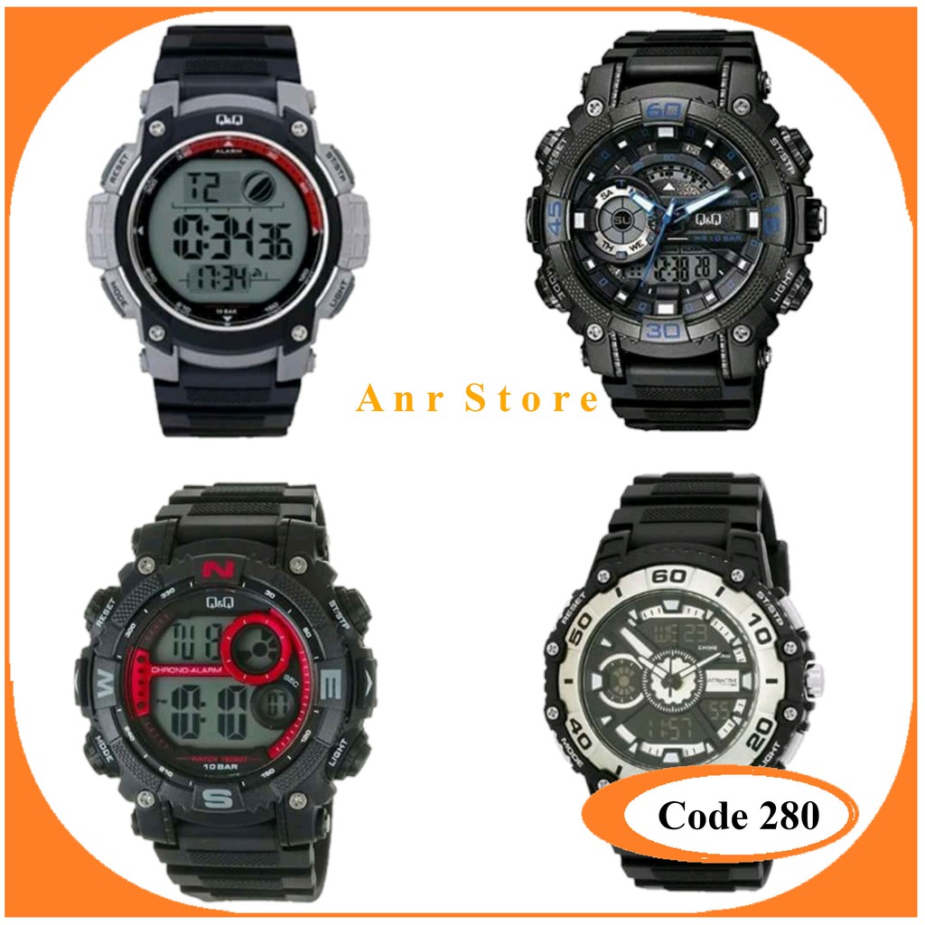 Tali Jam Tangan Q&amp;Q QNQ QQ M-119 M-133 M119 M133 M 119 M 133