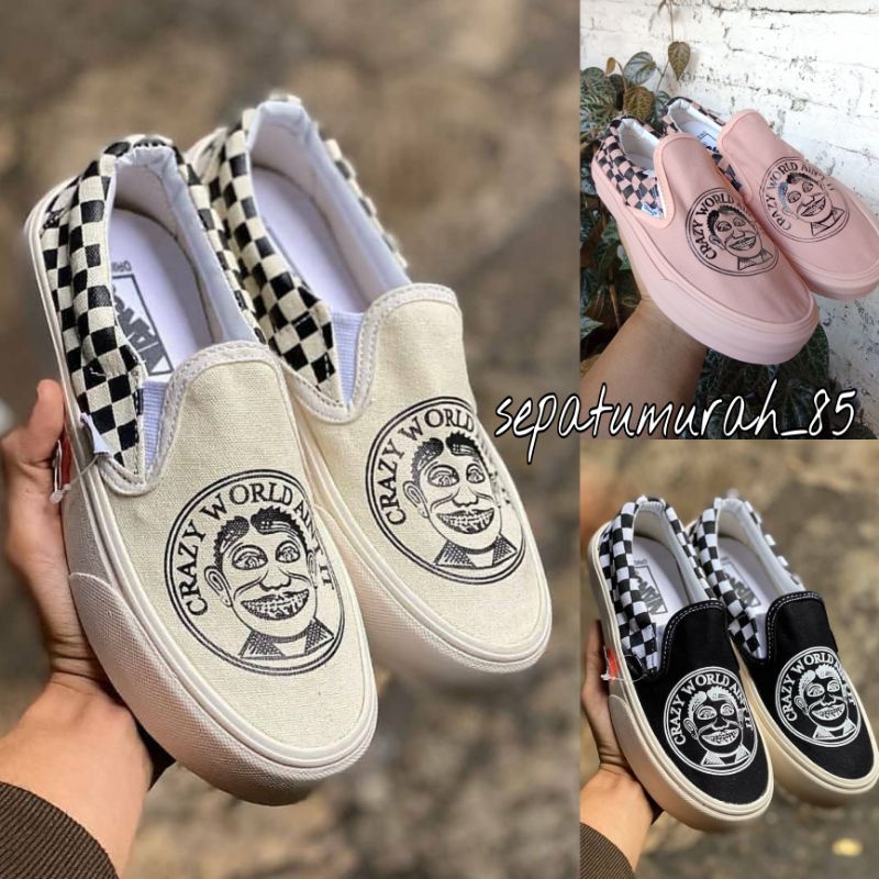custom van slip ons