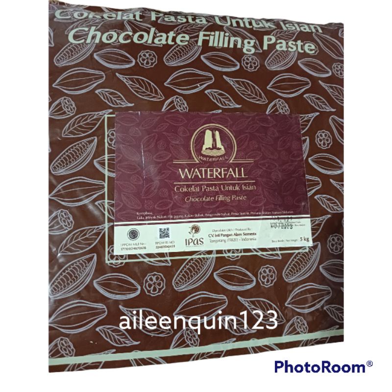 

selai coklat waterfall