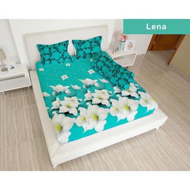 Hs Sprei Fitted 160/180 California (puspha,jane,elba,vinca,misha,rosea,roswell,alena)