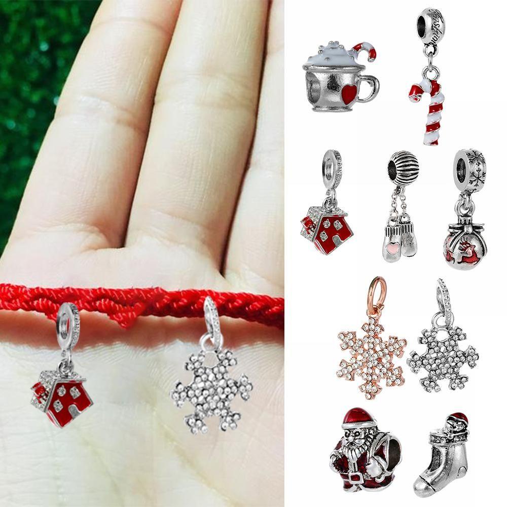 Lily DIY Manik Perhiasan Aksesoris Wanita Hadiah Gelang Kalung Charms