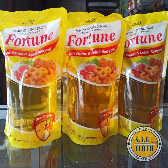 

Minyak Fortune 1 Liter TERBAIK - Grosir Minyak Goreng - Minyak Fortune