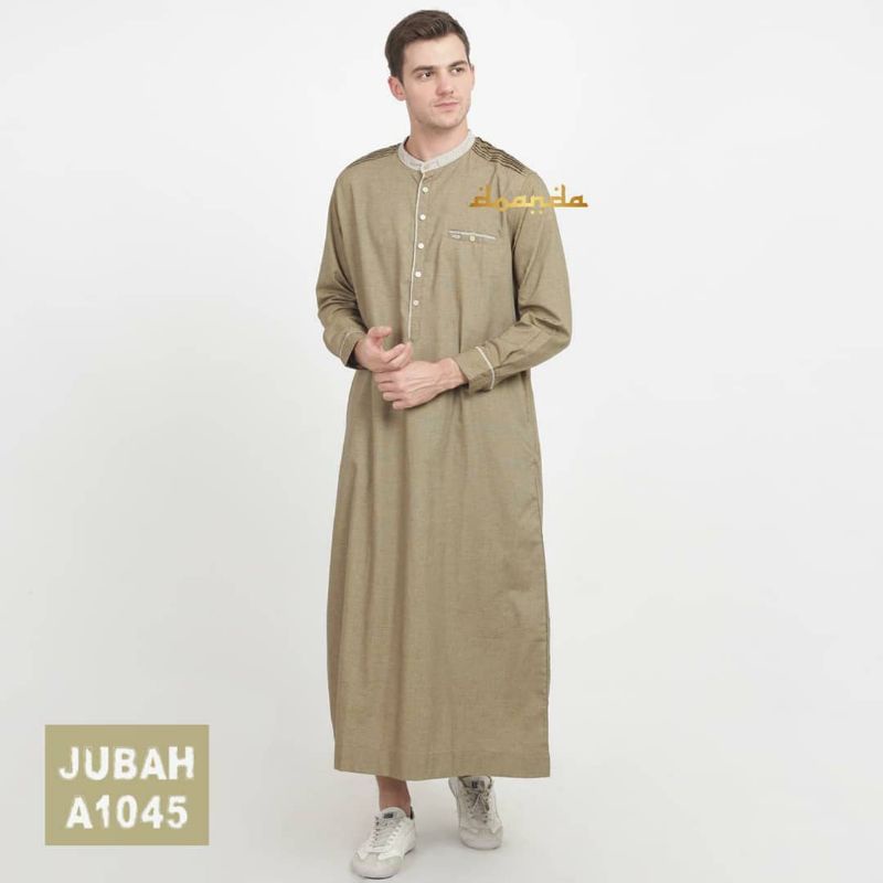 DOANDA Jubah Pria Long Sleeve - Jubah Terbaru