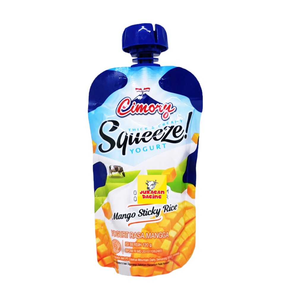 Cimory Squeeze Yogurt Mango Sticky Rice 120gr